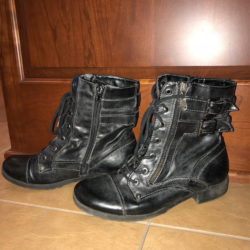 Guess combat boots.